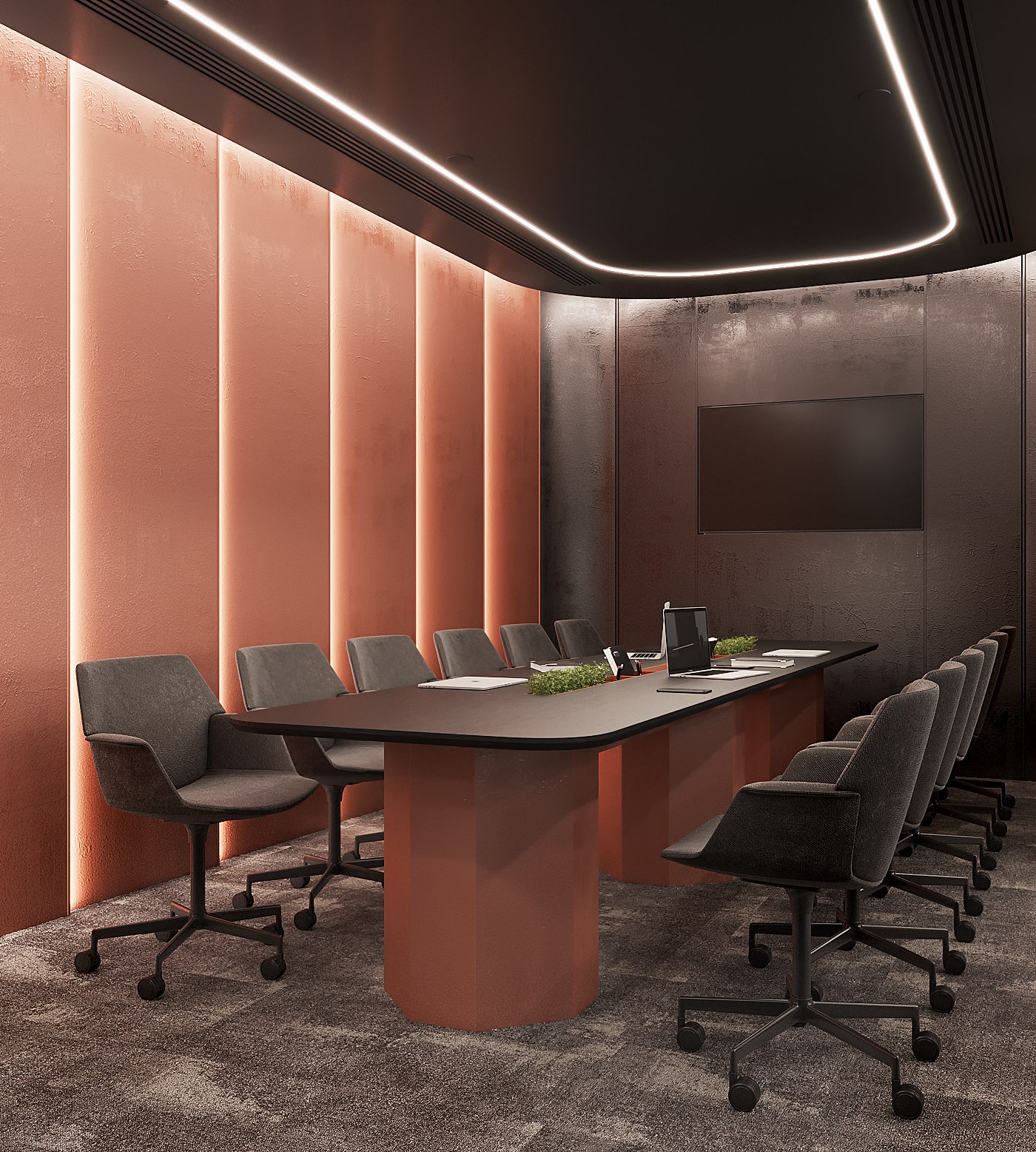 Interior design of conference rooms 3
