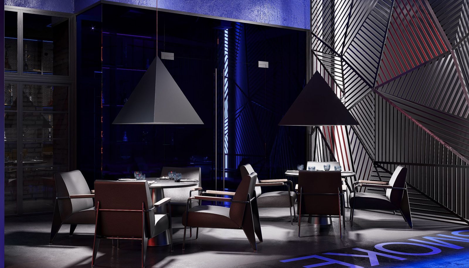Lighting design. As an element of attracting visitors to a restaurant 6